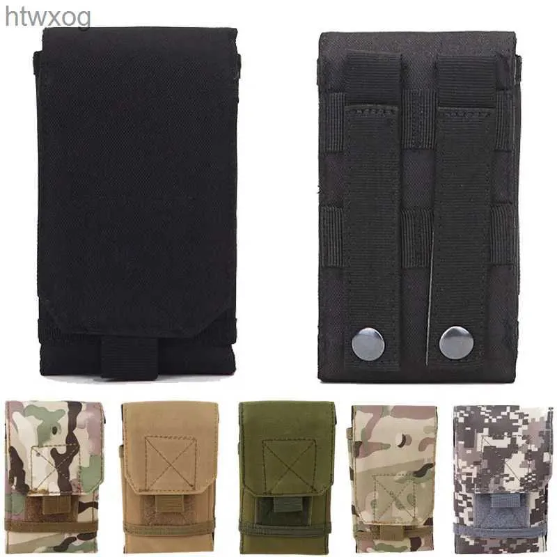 Cep Telefon Torbaları Askeri Taktik Kamu Kemeri Torbası Pack Telefon Çantaları Molle Koruma Kemer Kampı Cep Bel YQ240131 Avcılığı İçin Fanny Bag Telefon Kılıfı Cep