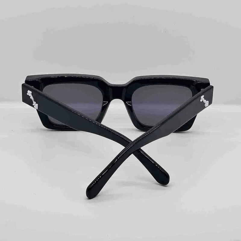 Солнцезащитные очки Солнцезащитные очки Роскошные дизайнерские солнцезащитные очки для женщин, мужчин, дам, мужчин, женская мода, очки Вирджила в стиле ретро, защитные линзы uv400, утолщенные оправы, 1896 г.