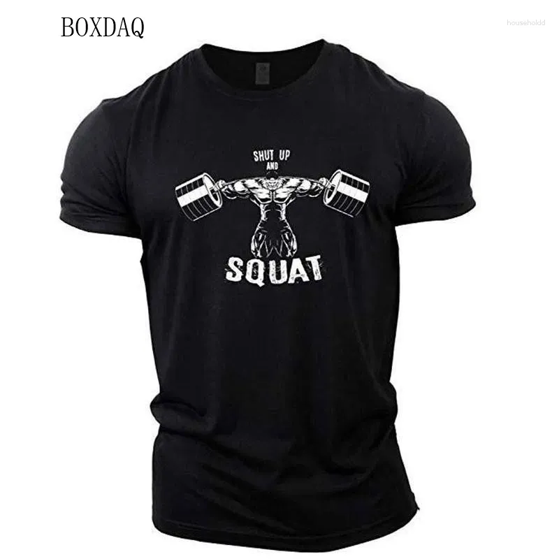 Men's T Shirts Muscle Gym Outwork T-shirts Short Sleeve 3D Printed Man Sporty Exercise Casual Tops 6XL Plus Size Fitness Tees Clothing