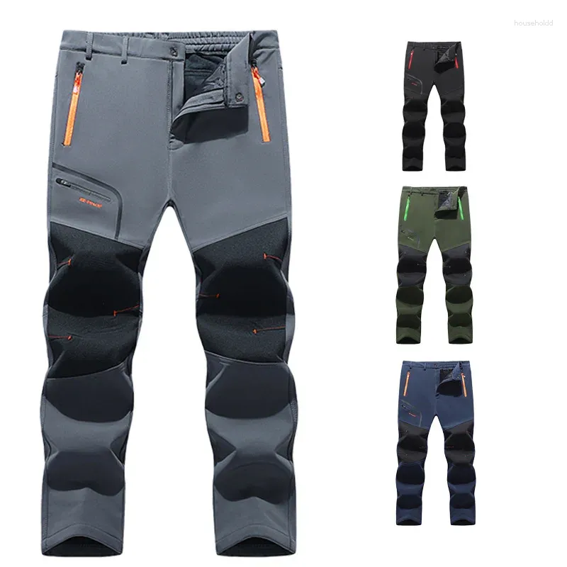 Calças de brim masculinas S-5XL camping escalada pesca trekking caminhadas soltas homens verão fino secagem rápida impermeável respirável calças esportivas 2024