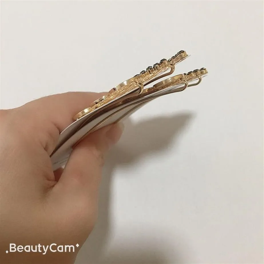 Regali per feste 7CM set in lega stile misto Fermagli per capelli Fashion C forcina in pietra scintillante clip con una parola per il delicato Ite300A preferito dalle donne