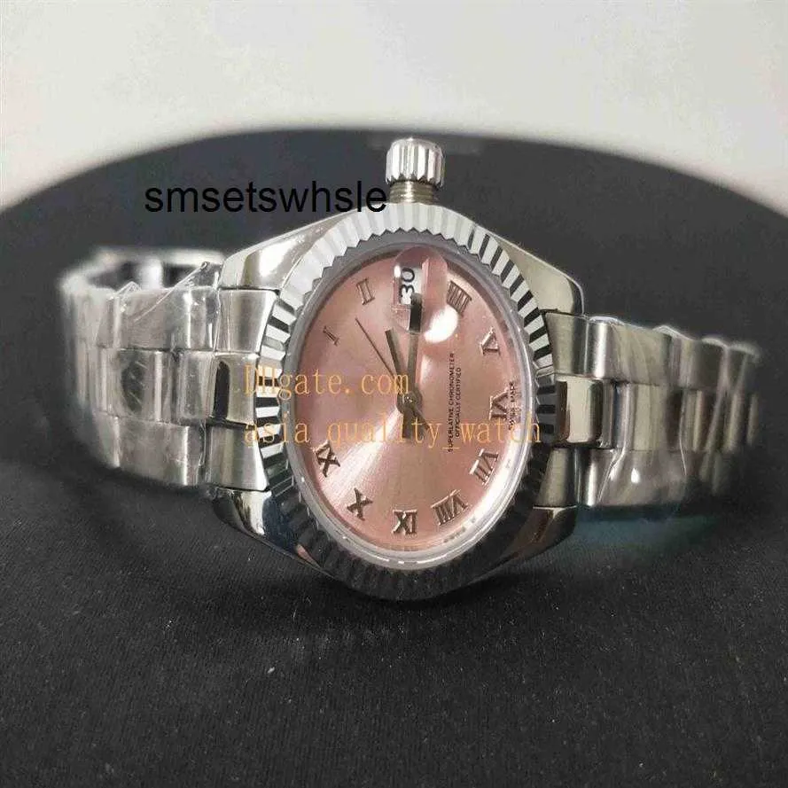 Montres-bracelets pour femmes, 26MM, Datejust 279160, rose, mouvement 2813, montre automatique