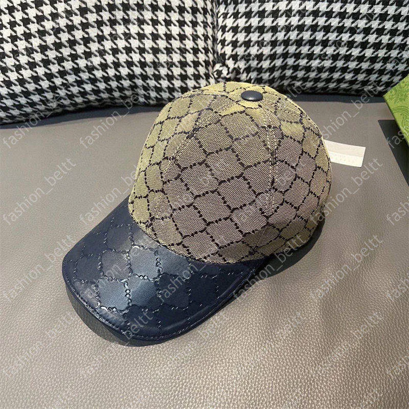 Designer Denim Jacquard Ball Cap Frauen Luxus Casquette Dome Einstellbare Hüte Brief Cowboy Baseball Caps Männer Mode g Sonnenhut