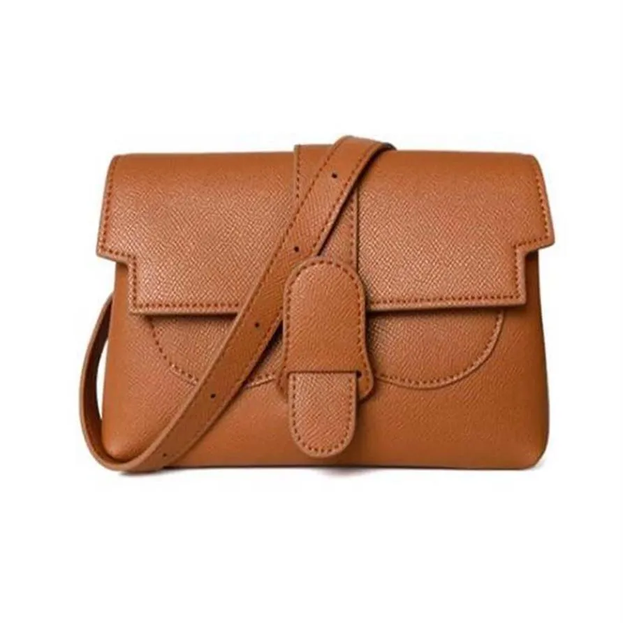 Tasarımcı- Kadınlar Birden Fazla Yol Dönüştürülebilir Kemer Çantası Girls288b için Orijinal Deri Sing Crossbody Capse