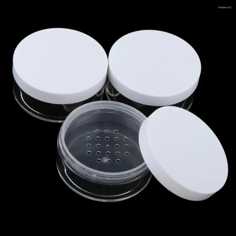 Makeup Brushes 3 Pieces 50g 1.8oz Empty Case Make Container Holder For Household Use