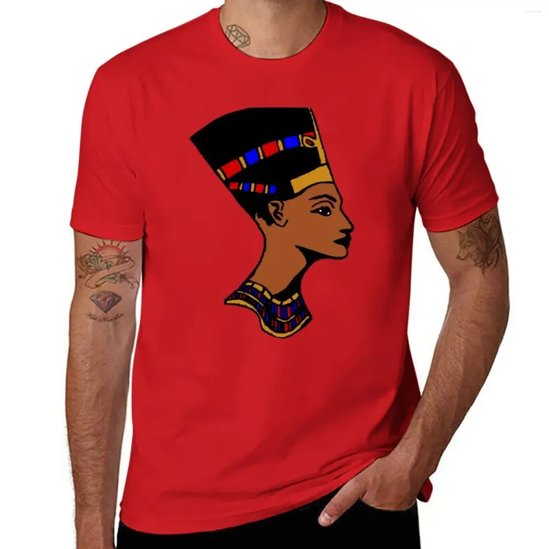 Regatas masculinas Nefertiti camiseta suor camisa roupas fofas anime simples camisetas masculinas