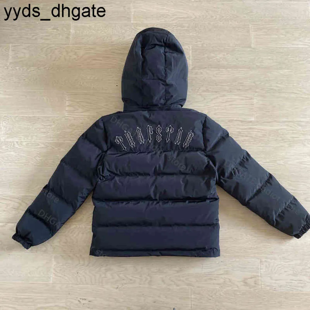 Trapstar Chaqueta Diseñador Hombres ligeros Cálido bordado Sudadera con capucha a prueba de viento Señoras High Street Style Variedad Desmontable 6OBX