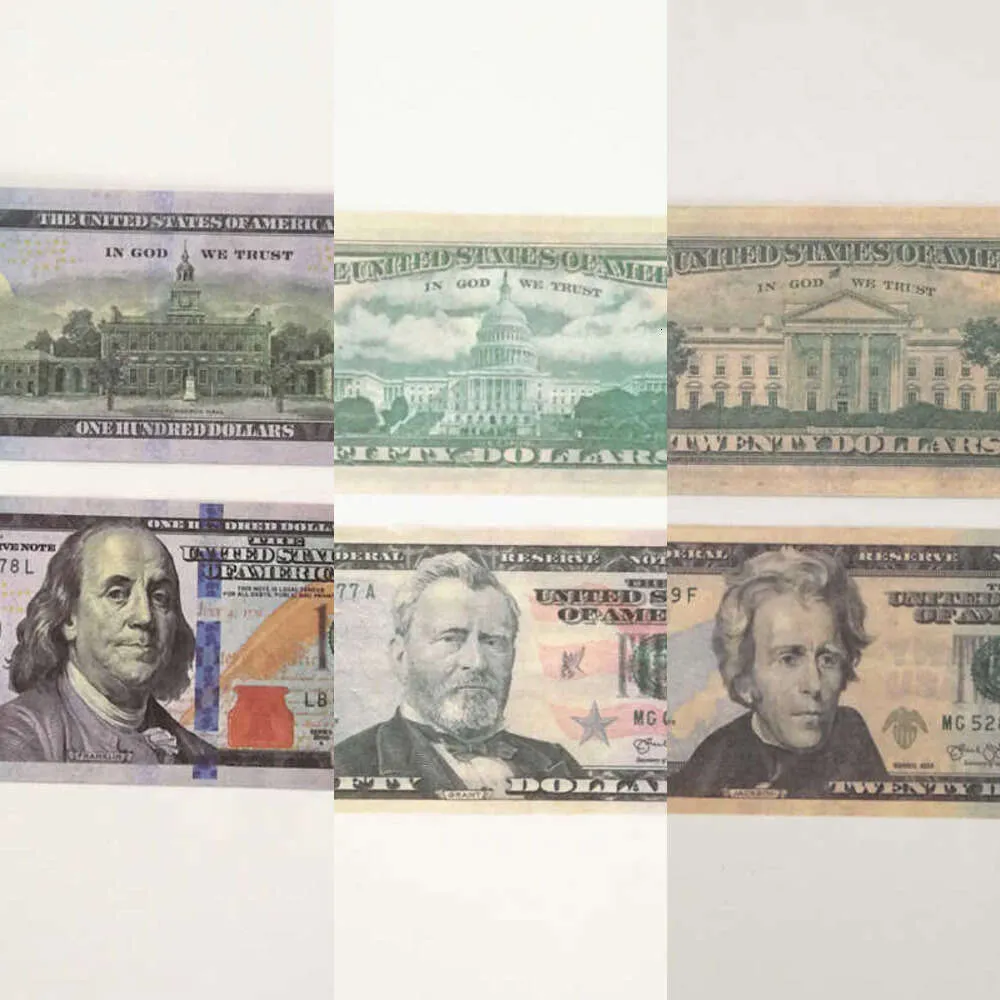 Decorações Party Creative Fake Money Gifts Funny Toys Paper Ticketst277D 433MAQLS2S8WX