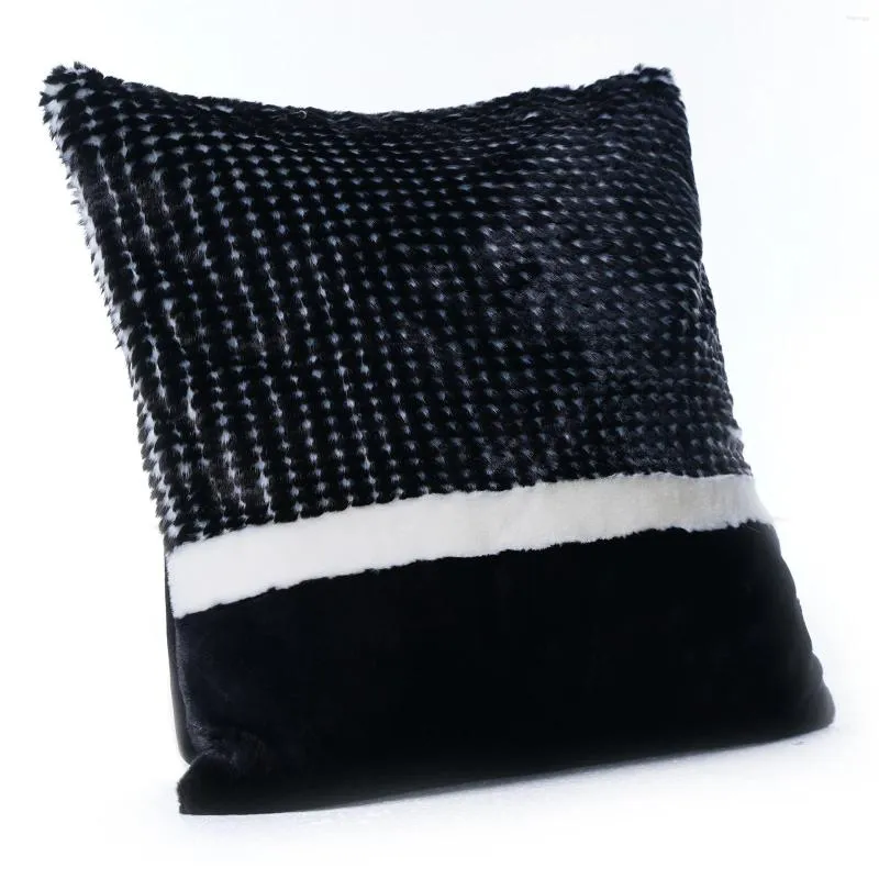 Pillow Fluffy Decorative Sofa Bed Plush Covers Home Decor Pillowcase Cover Living Room Pillowcases