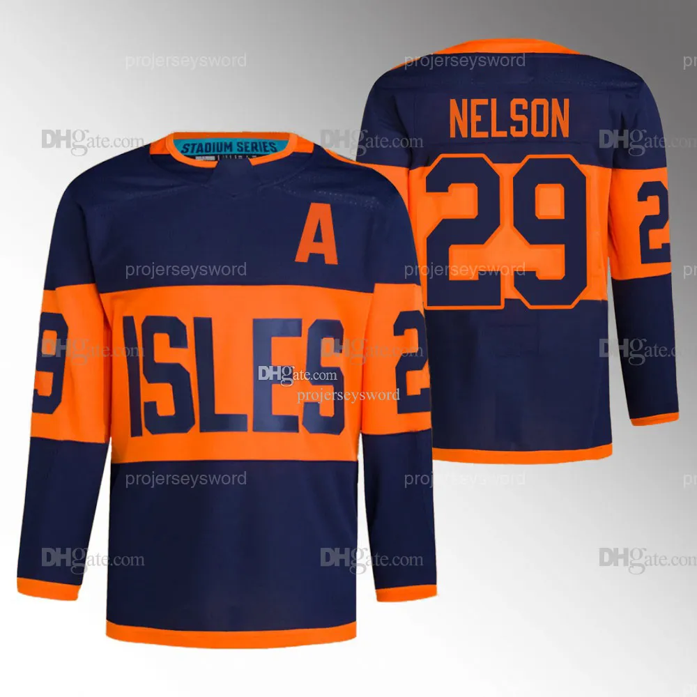 2024 NY Islanders Stadium Series Jerseys Authentic Team Gear Nelson Dobson Barzal More 2 801 DHgate