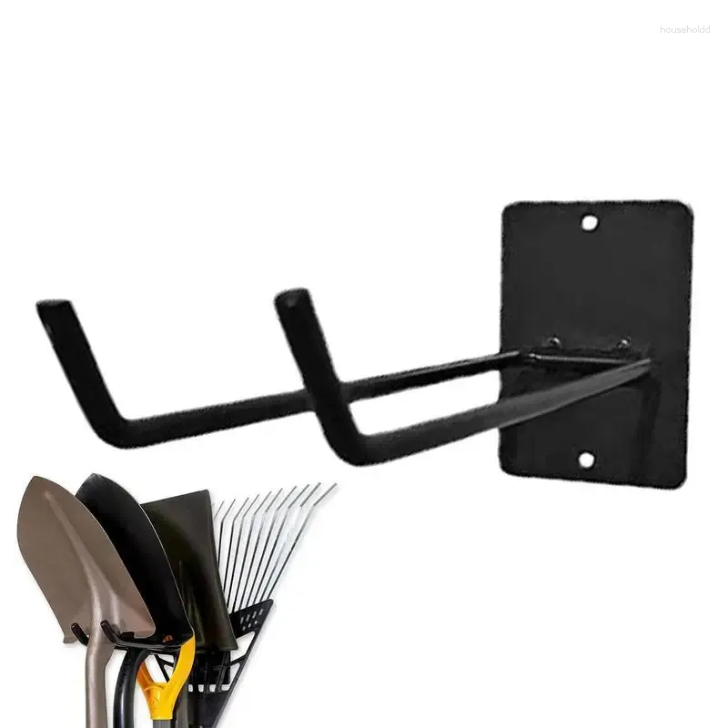 Steel Organizer For Rakes, Shovels, And Tools Wall Hanging Tool Holder With  Multi Purpose Storage And Cleaning Compartments From Householdd, $12.82