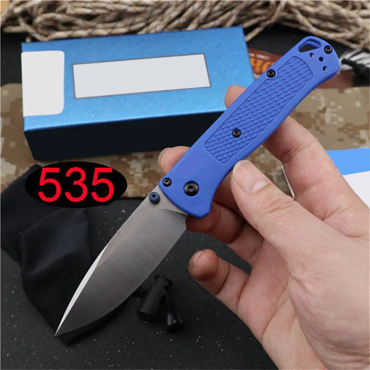 535/535-1 Bugout Folding Knife S30V blade Polymer Handle Outdoor Survival Camp Knives Tools