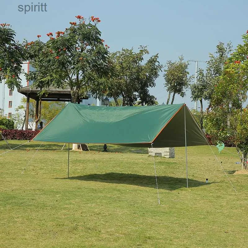 Schaduw Buiten Luifel Waterdicht Tarp Tent Schaduw Ultralight Tuin Luifel Zonnescherm Outdoor Camping Hangmat Toeristische Strand Zon Onderdak YQ240131