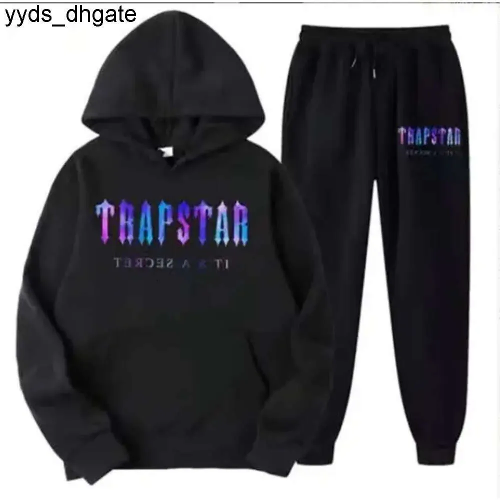 Trapstar Trainingsanzug Herren Tech 2023 Trainingsanzüge Europa American Basketball Football Rugby Zweiteiler mit Damen-Langarm-Hoodie 688ss SJLH