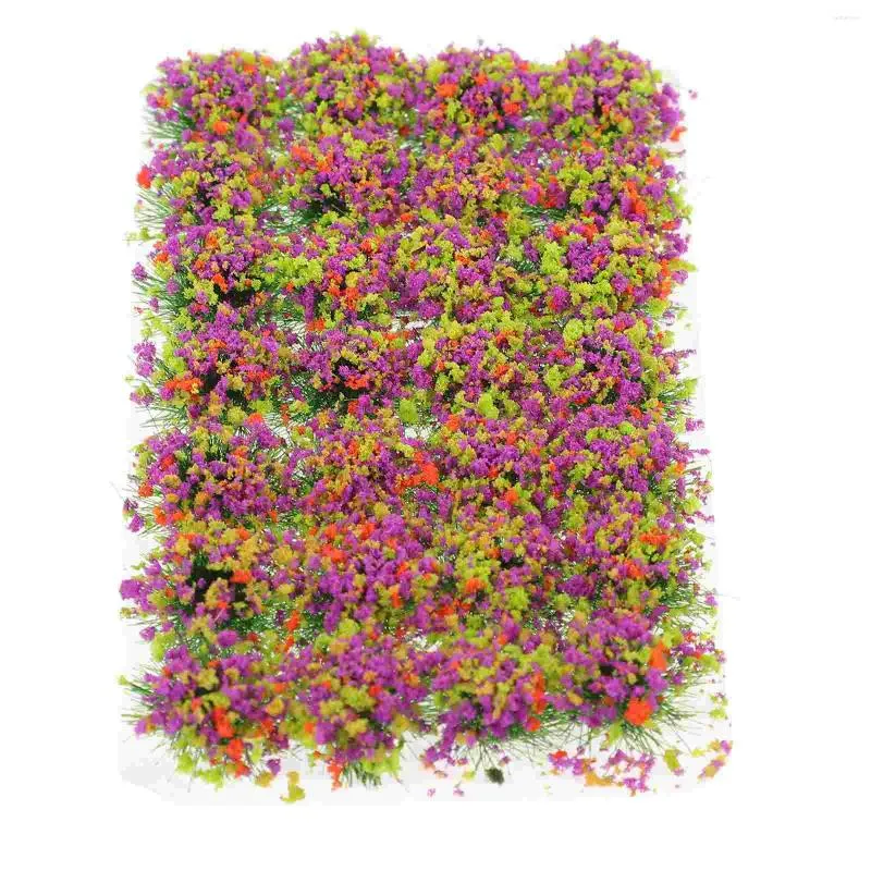 装飾的な花フラワークラスター植生妖精の庭の装飾シミュレーション屋内植物人工マイクロモデルプラスチック樹脂モデル