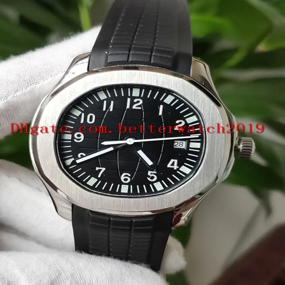 高級工場のサプライヤーNautiluswatch Aquanaut 40mm 5167A-001ブラックラバーバンド機械自動メンズウォッチスポーツウォッチ2951