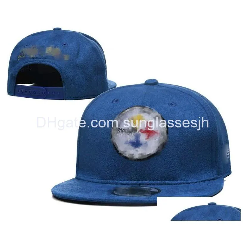 Ball Caps Wholesale All Teams Logo Designer Hats Baskball Snapback Unisex Embroidery Football Closed Mesh Flex Beanies Hat Hip Hop S Dhfd9
