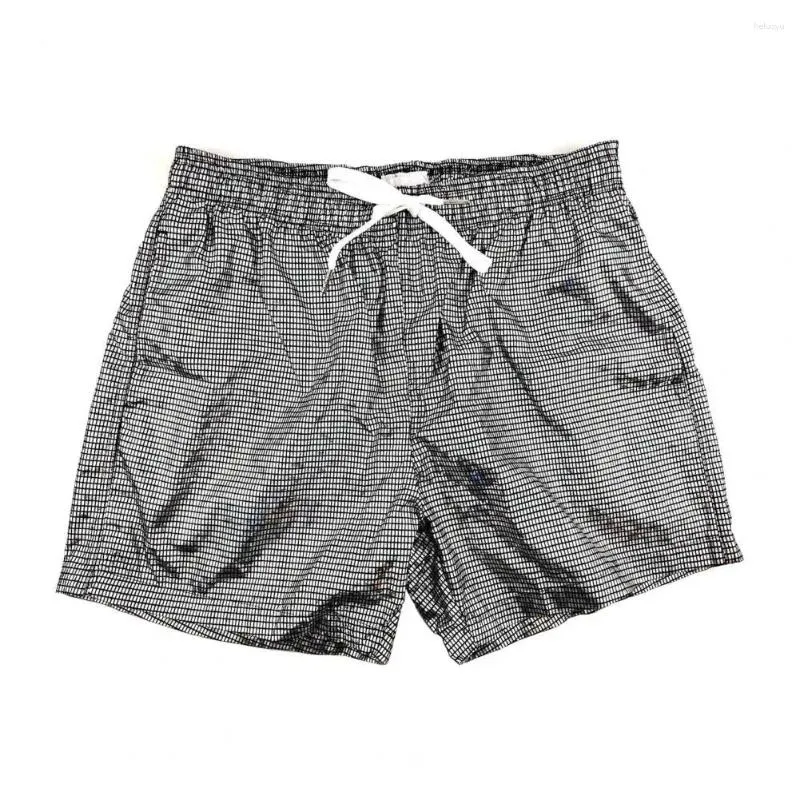 Short de plage imprimé métallique pour hommes, pantalon de sport à paillettes avec cordon de serrage, taille élastique pour séchage rapide, Fitness, Jogging, vêtements de sport