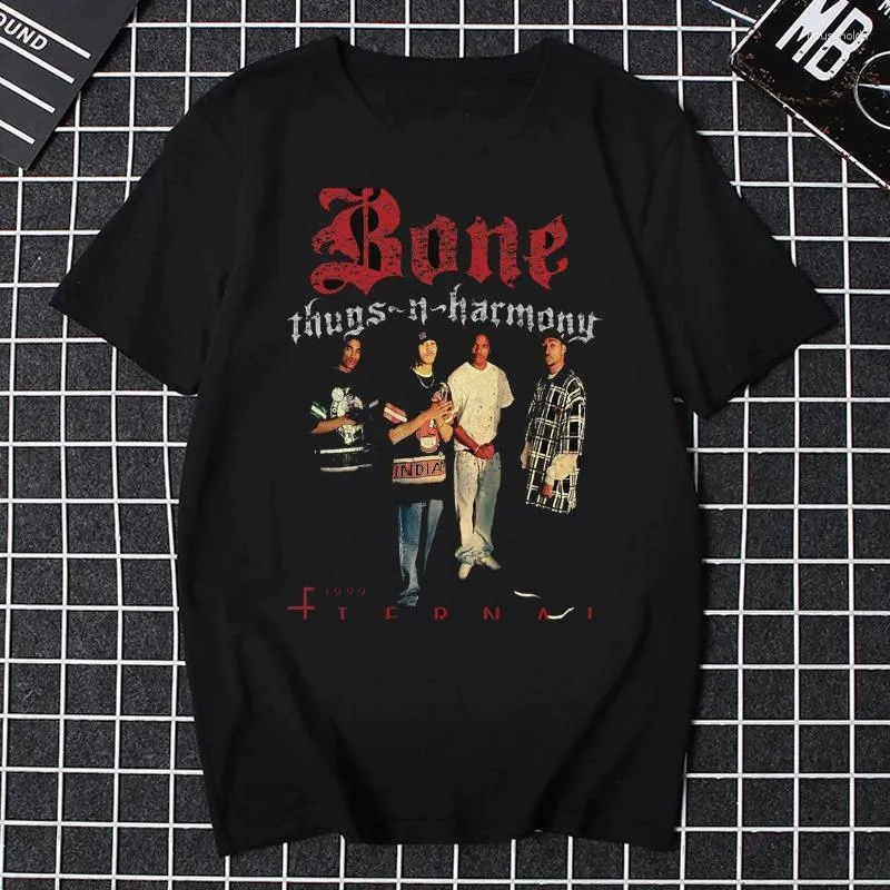 Heren T-shirts Heren Shirt Bone Thugs N Harmony Retro Nostalgie Hiphop Klassiek Dames T-shirt
