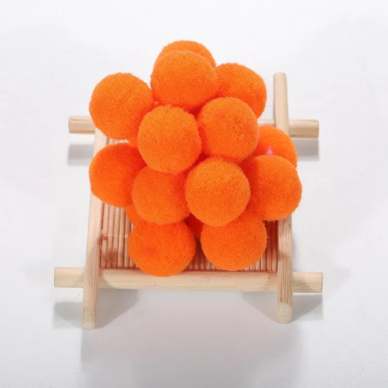 Pompom 8mm 10mm 15mm 20mm 25mm 30mm Soft Pompones Fluffy Plush Crafts DIY Pom Poms Ball Furball Home Decor Sewing Supplies