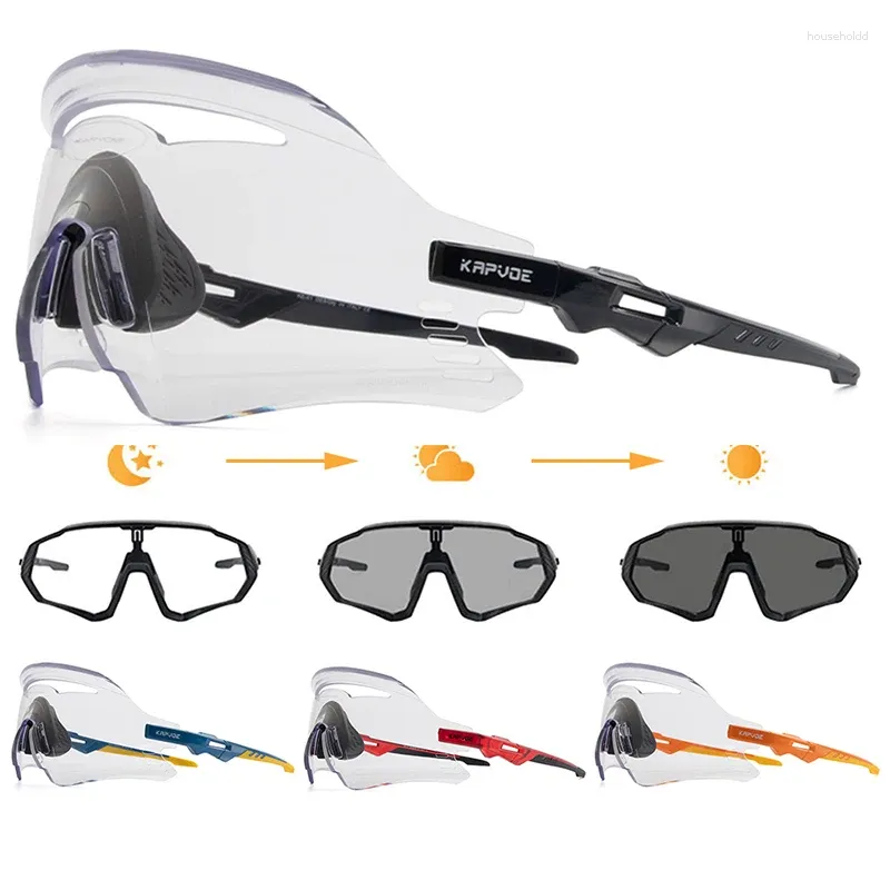 Occhiali da ciclismo stile pochromic occhiali da sole UV400 occhiali da sole MTB bici bicicletta uomo donna sport occhiali da corsa da corsa