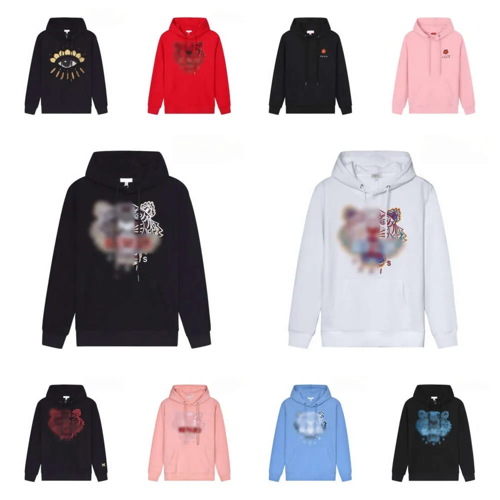 Tiger Kenzo Hoodie Seater Designerパーカーセイター秋のスウェットシャツファッション刺繍丸首長袖のシャツ男性女性リバースウェアコスプレジャケットプレイLJ