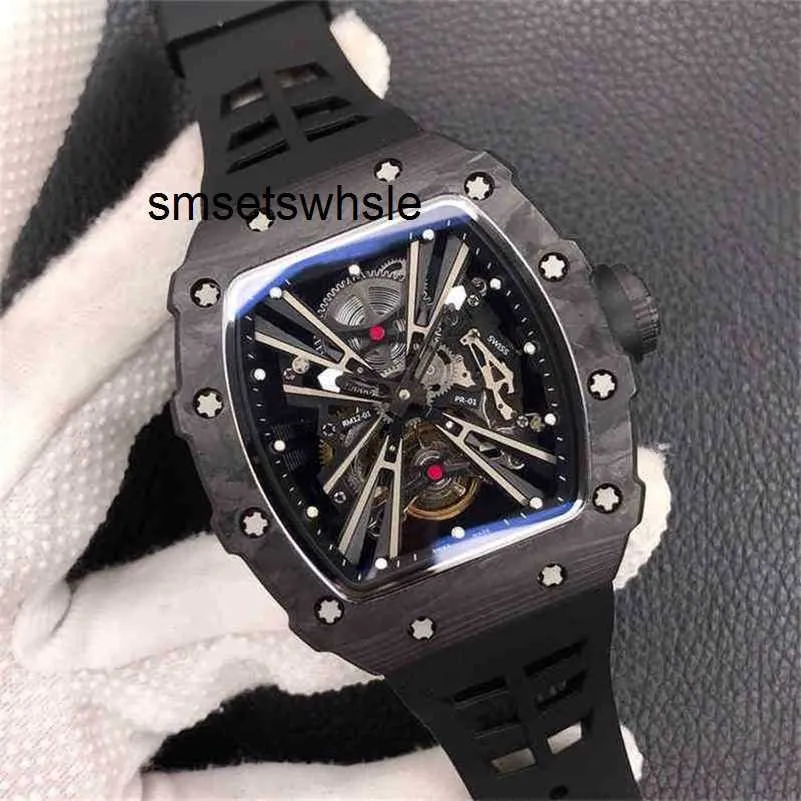 Automatic Mechanical Watches Movement tourbillon Mechanical Swiss Standard Tourbillon RM012-01 Rm011 Active Rm53-01 Rm68-01 Ceramic Carbon