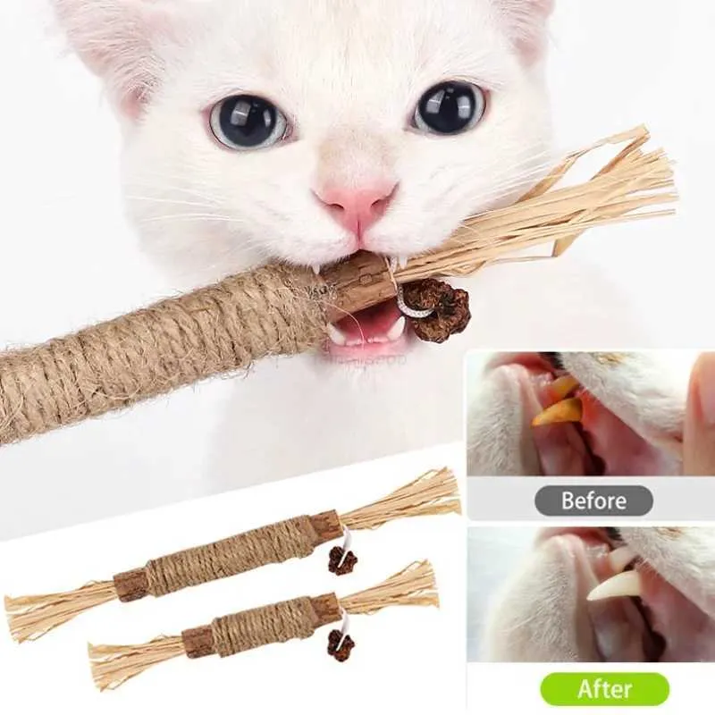 Cat toy clean teeth discount