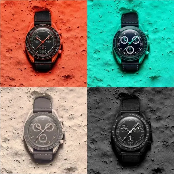 Mens Bioceramic Automatic Quartz Watch, Genuine Leather Mens Bioceramic Automatic Quartz Watch, Genuine Leather