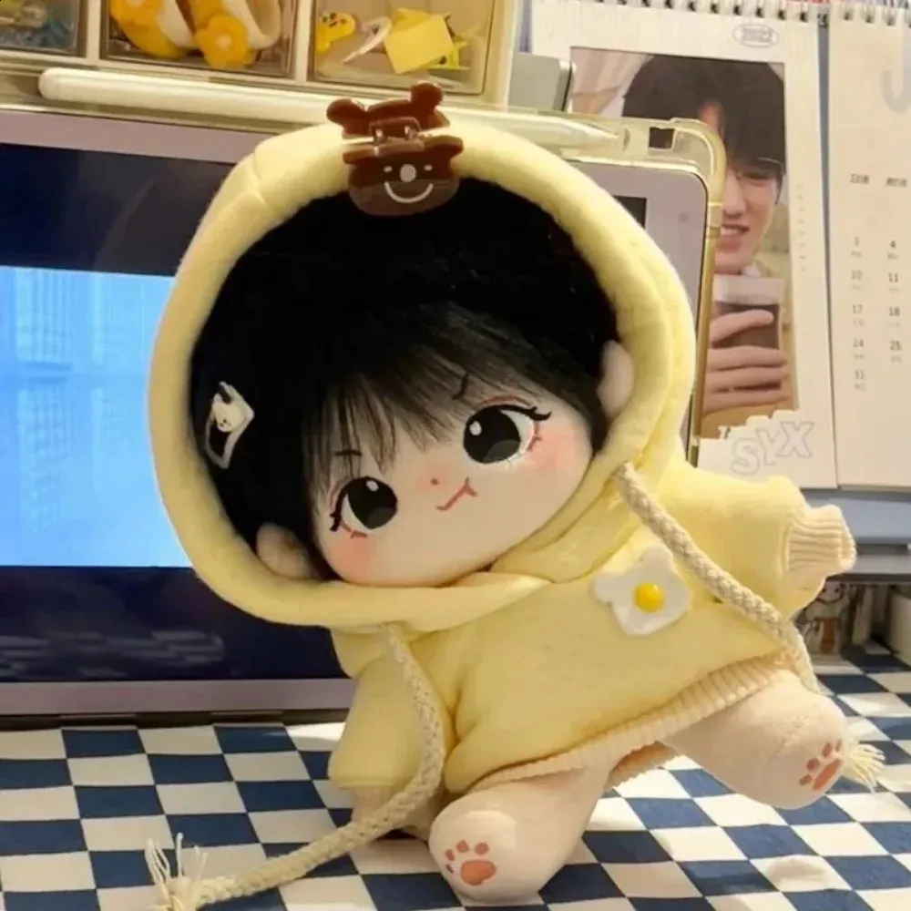 ヌードウエイトレス ぬいぐるみの少女人形、豪華なベビードールガール - 豪華なぬいぐるみのかわいいおもちゃを着る長い髪のクマの衣装,子供のための抱きしめ (長い髪の20cmの豪華な人形 裸の姿、かわいい顔カワイイヌードコットンボディ、ぬいぐるみのぬいぐるみのおもちゃギフトを¥1,347 ...