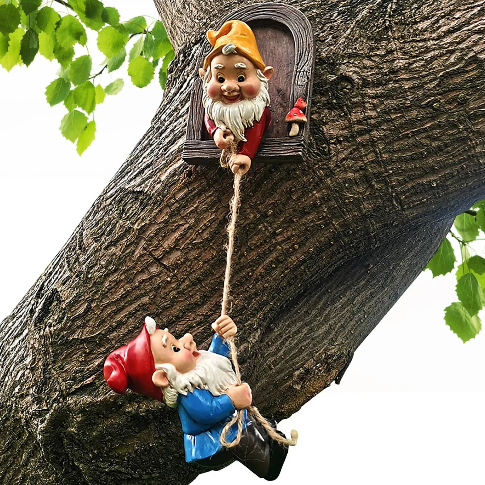 Ｎｏ．１３ Resin Climbing Dwarfs - DIY Craft figurines and