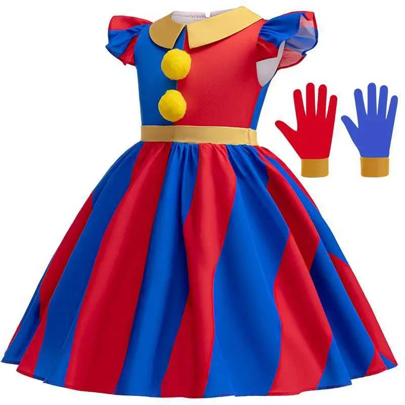 Princess Dress Fantasia Red Dress Enchanting Joker Pomni