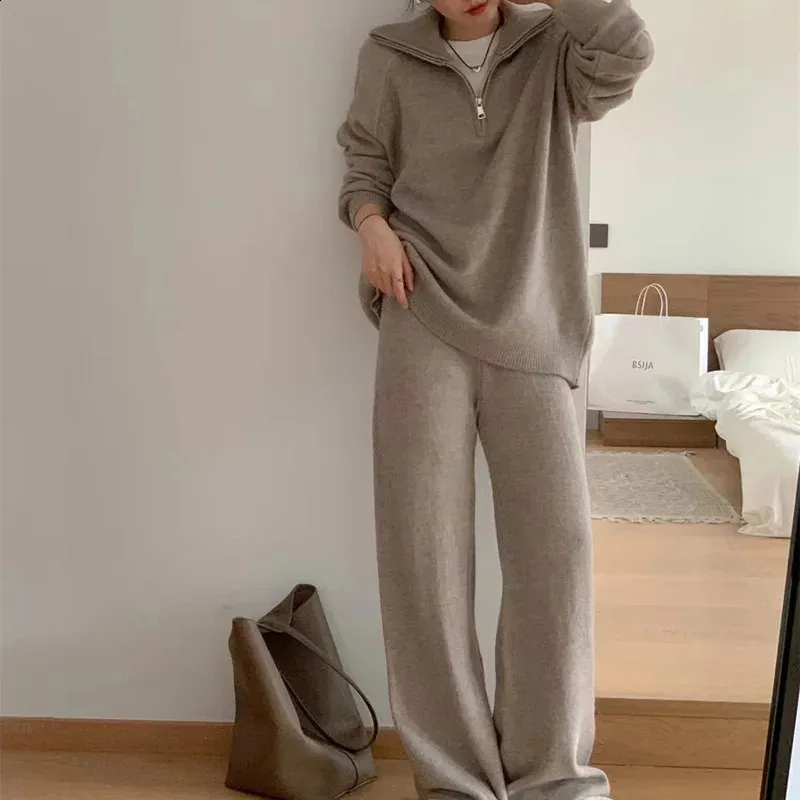 Pantalon - Chic Et Elegant - Femme - Polaire - Cordon De Serrage - Décontracté - Gris Gris