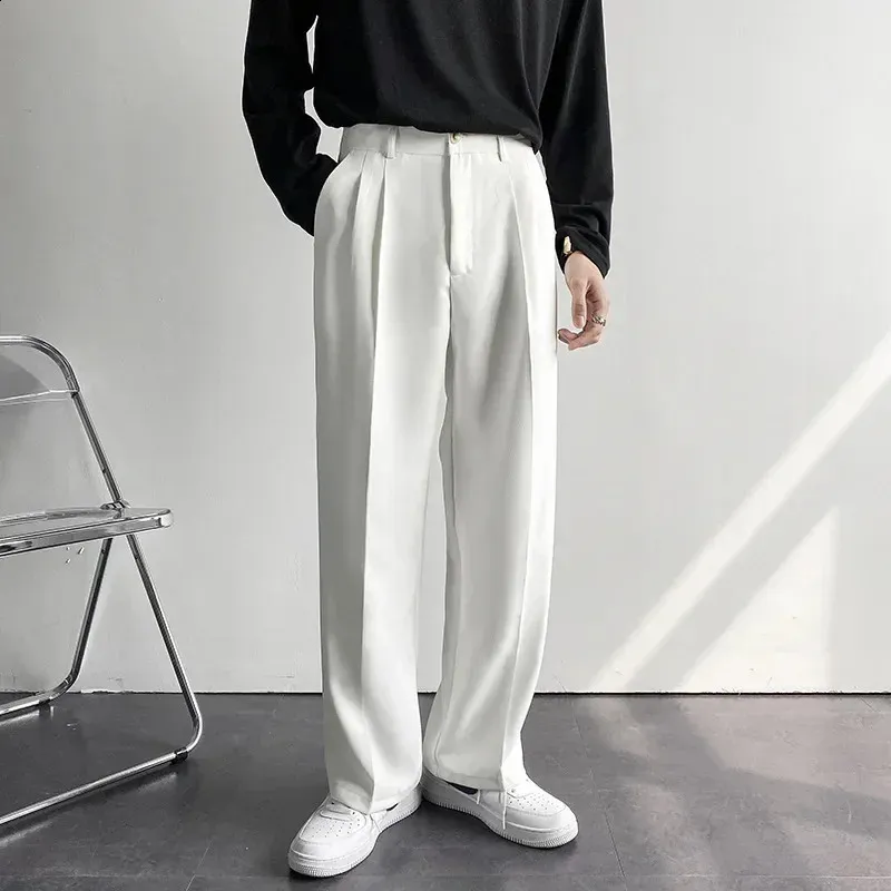 Generic Summer Men Thin Casual Suit Pants Long Straight