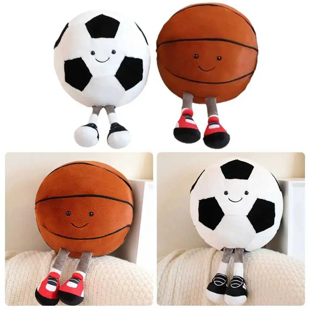 Peluche Football,Coussin Moelleux De Football,Jouet De