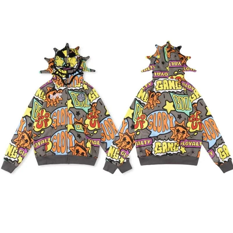 Glo Gang The Glory Full Zip Hoodie For Men And Women Casual Glo Gang The Glory Full Zip Hoodie For Men And Women Casual