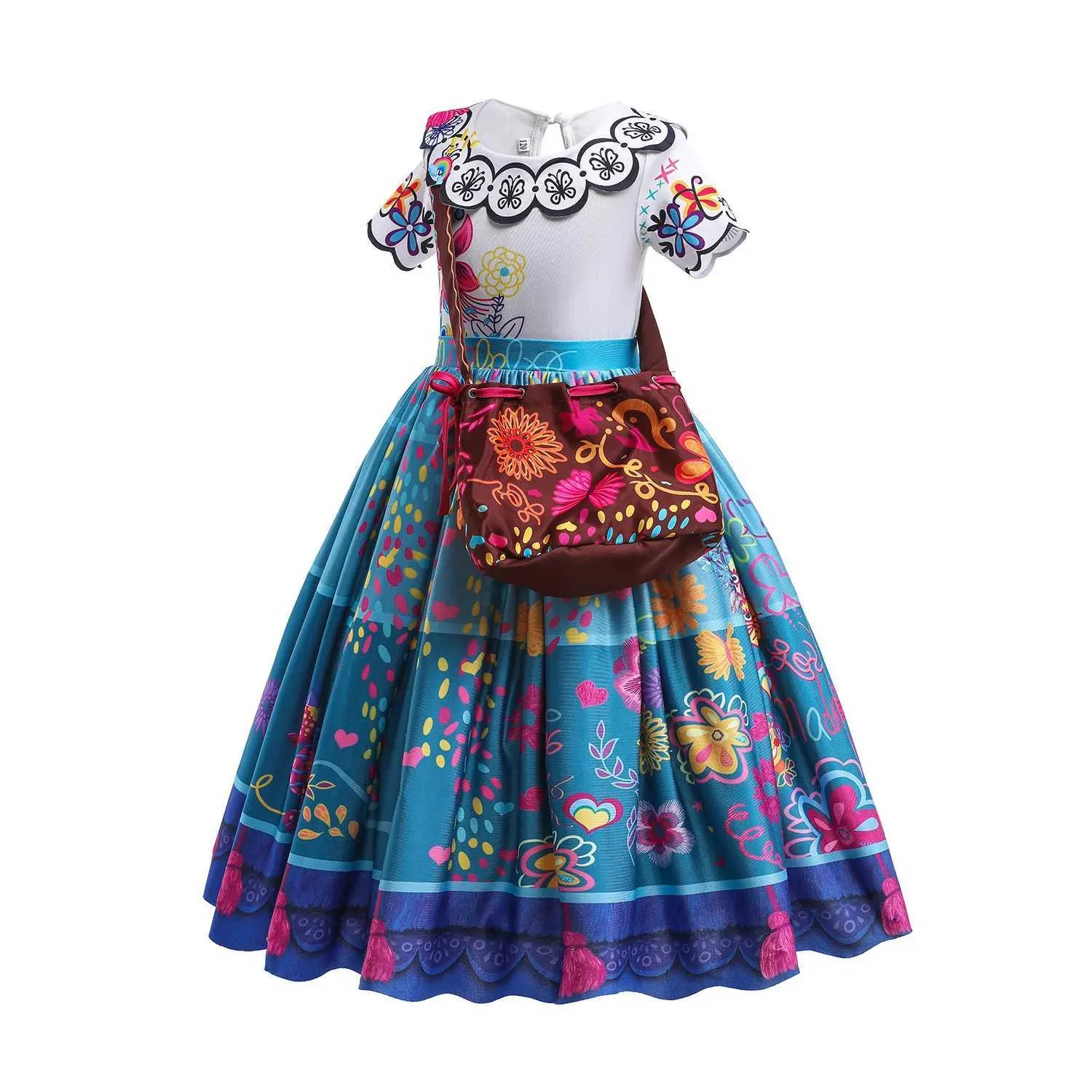 encanto blue dress Johanna Ortiz El Encanto Silk Double Georgette Dress in Blue