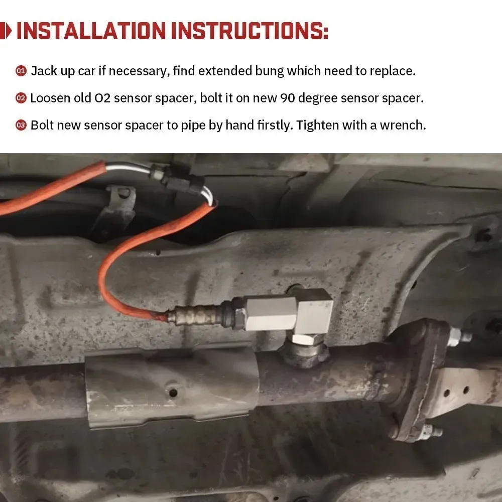 O2 Bung Extender Universal 02 Bung Extension Catalytic Converter O2... From Autohand ...