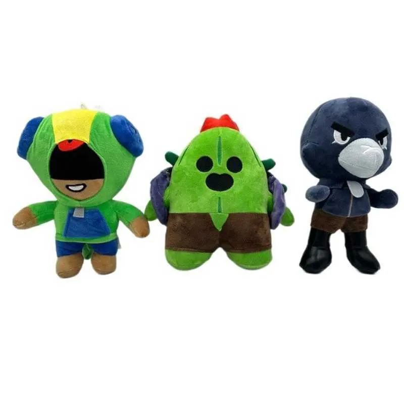 Brawler MuÃ±eco Crow Brawl Stars Line Friends Spike Peluche Brawl