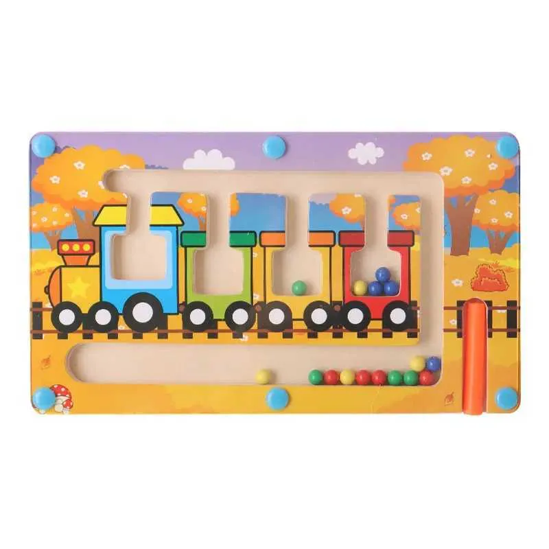 Montessori Wooden Puzzles For Toddlers 1 3 Years Early Learning ...