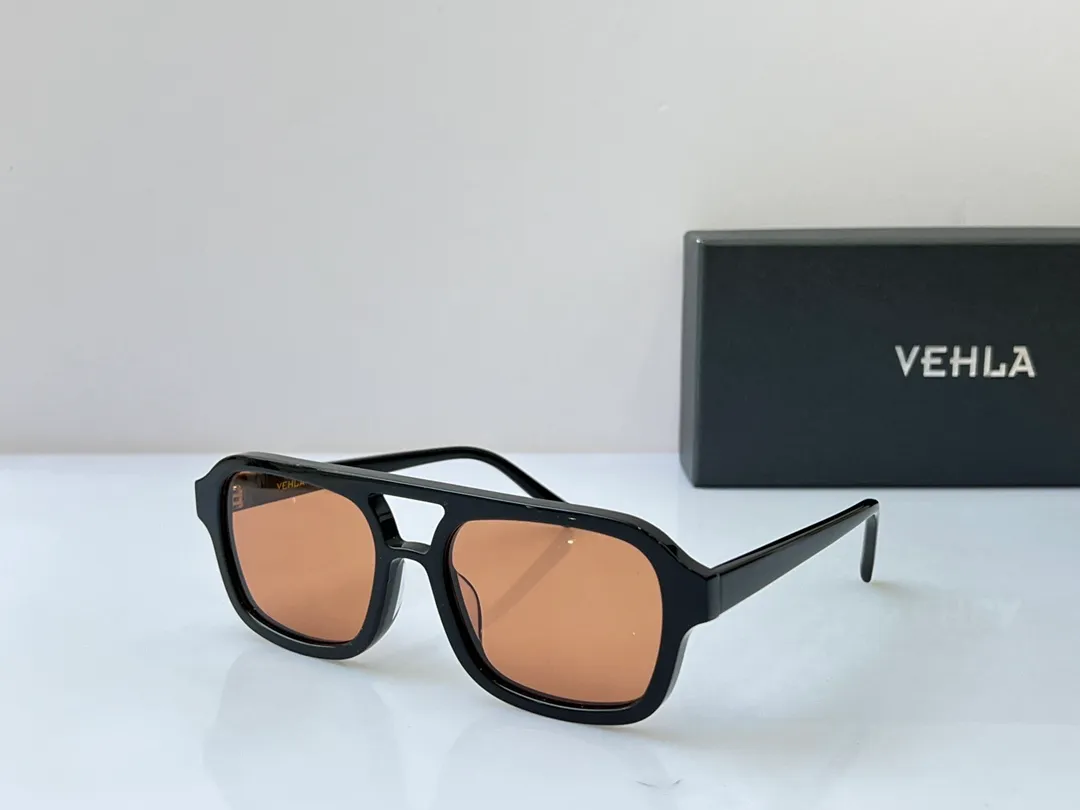 【良品】VEHLA Dixie VS254 サングラス ブラック ブラウンレンズ