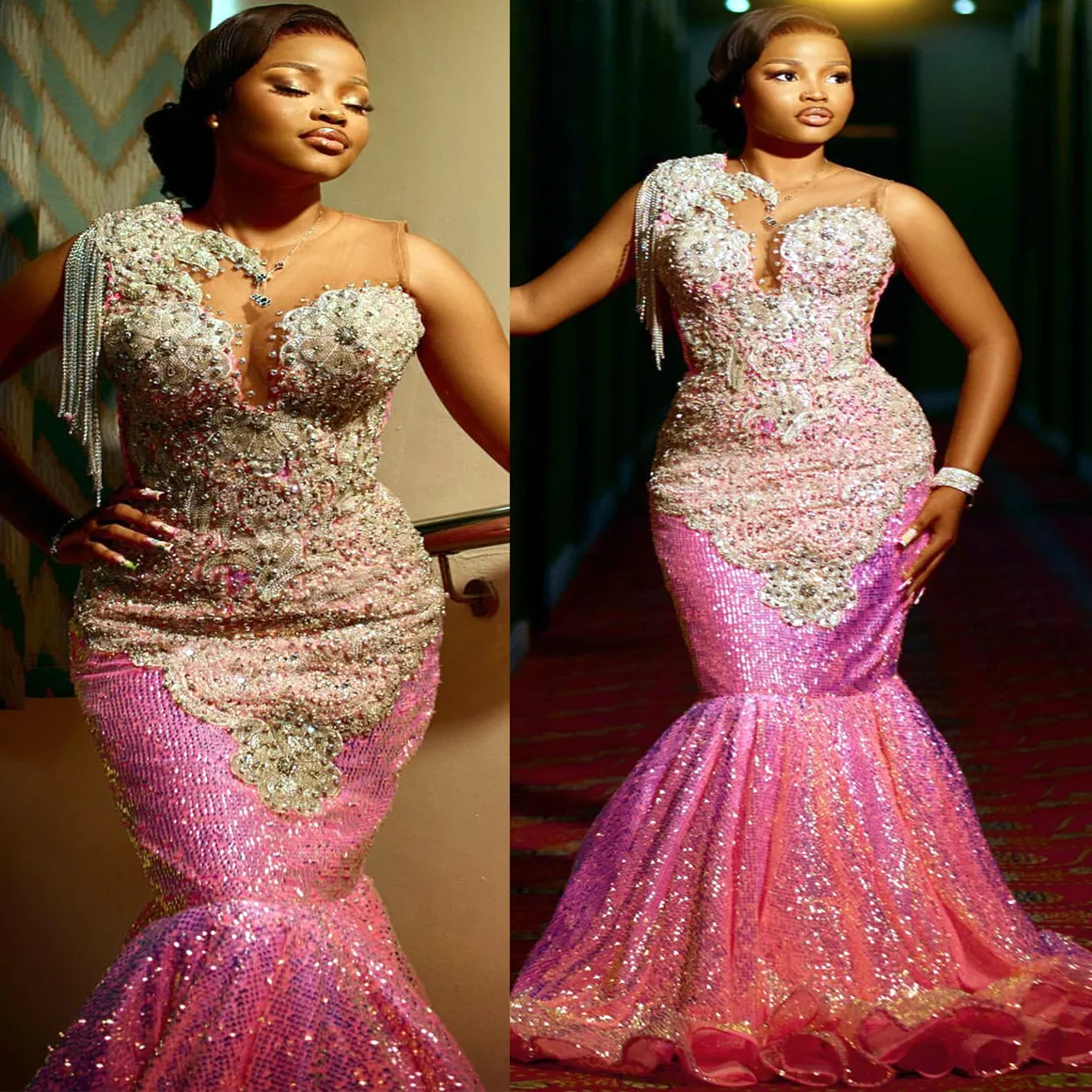 chinese dress ladies Plus Size Off-Shoulder Mermaid Wedding Dress with Sleeves main image 0