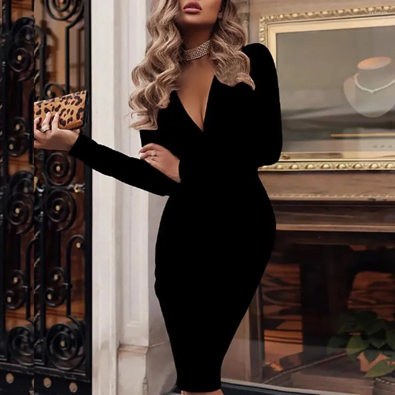 Long black winter dress new arrivals