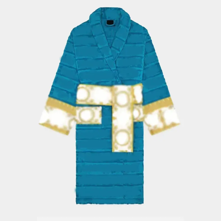 Veet Robe Designer Barock Mode Pamas Herren Frauen Bademantel Schlaf Unisex Mann Baumwolle Nachtwäsche Nacht Robe SPA Hohe_voghion.com
