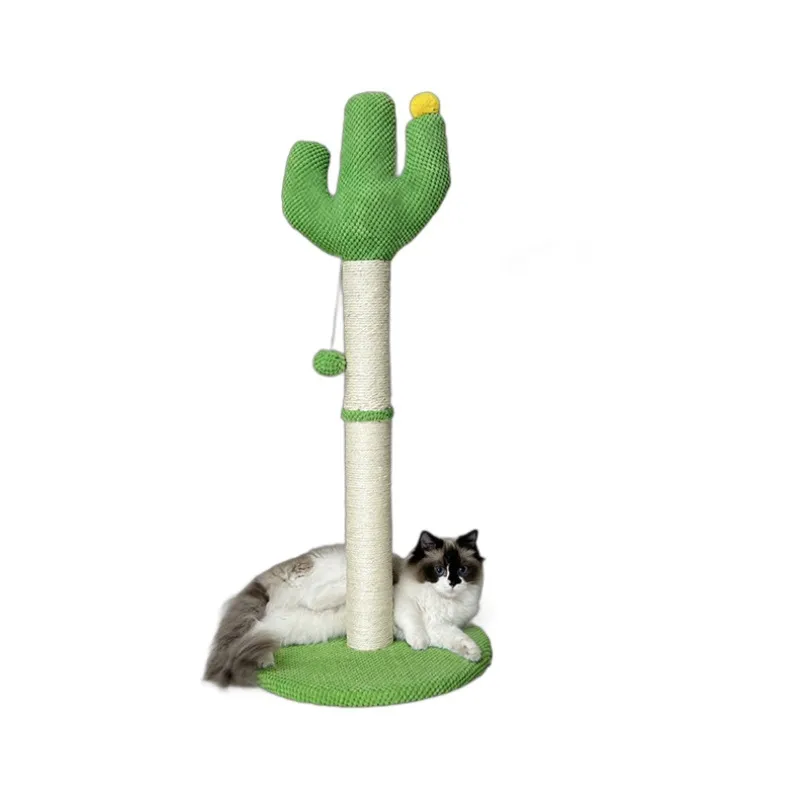 36.5 Tall Cactus Cat kitten scratching post -...