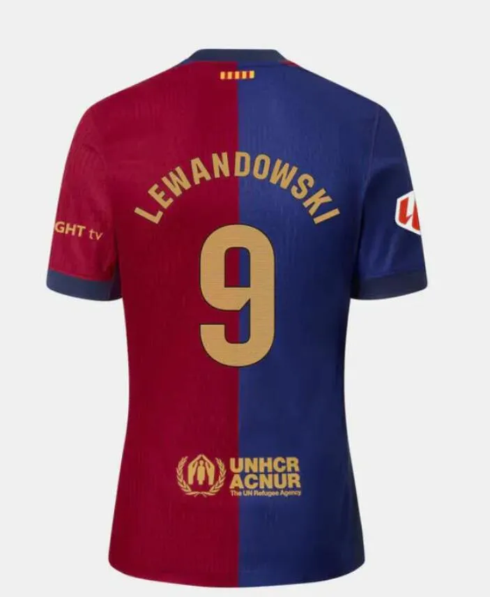 23 24 25 Lewandowski Soccer Jersey Cubarsi Lamine Yamal Gavi R. Araujo Camiseta de Futbol Pedri Ferran 2024 Raphinha Football Froot Men Kids 16 4xl