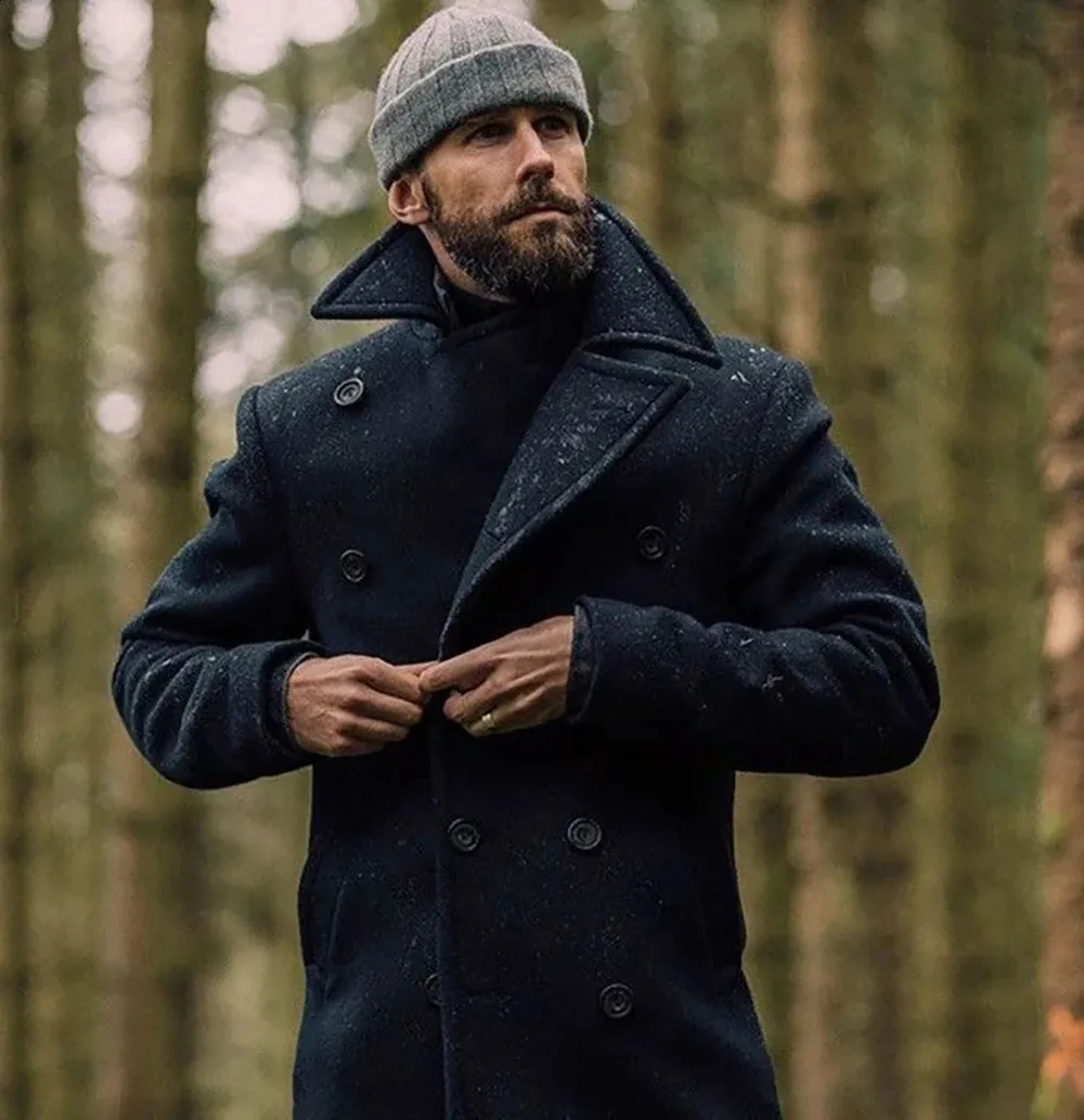 2024 European And American Coat Highquality Version Mens