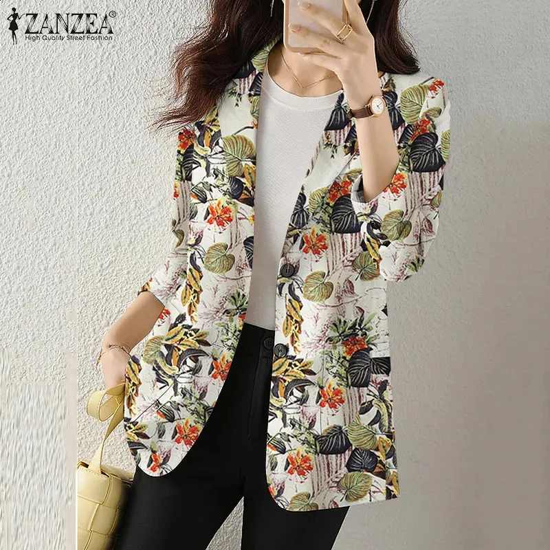 ジャケット・アウター VEGA Flower Work Blazer XXL VEGA Flower Work Blazer XXL