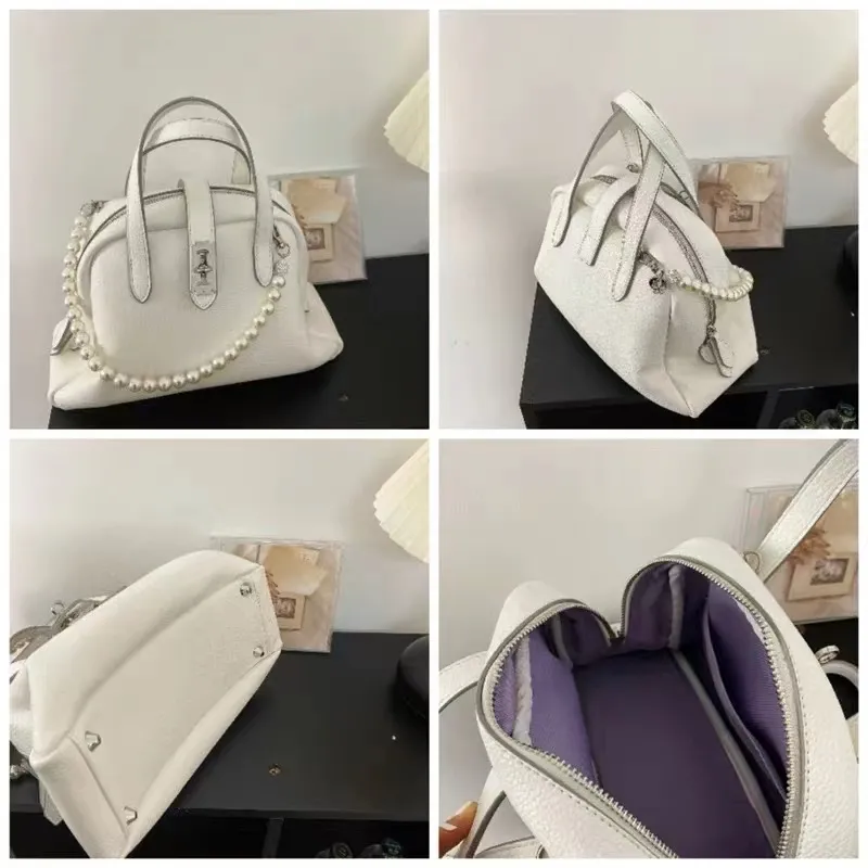 New Niche Dumpling Bag Real Cowhide Leather Crossbody  display picture 3