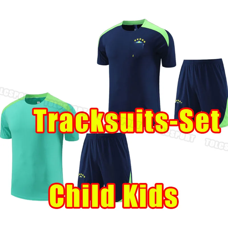 Kids Brazil Soccer Tracksuit: COUTINHO, PAQUETA, NEYMAR JR, VINI